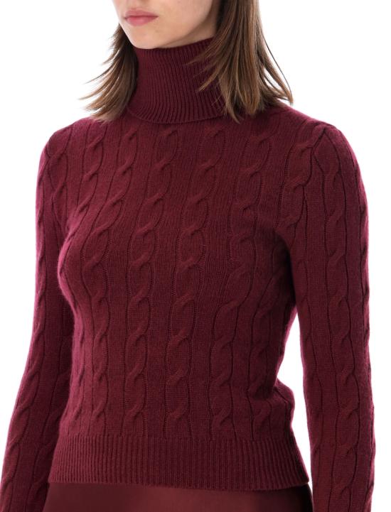 26FW 랄프 로렌 스웨터 290P23408 003 BORDEAUX - RALPH LAUREN