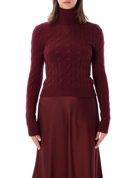 26FW 랄프 로렌 스웨터 290P23408 003 BORDEAUX