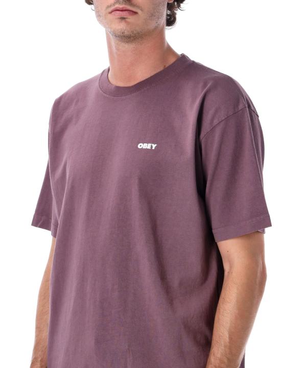 26FW 오베이 반팔 티셔츠 167924099 PPP PIGMENT PLUM PERFECT - OBEY