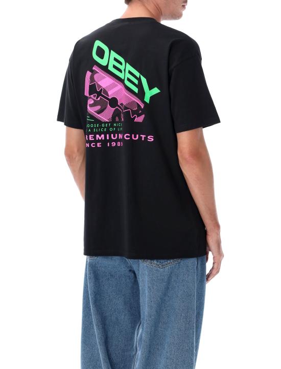 26FW 오베이 반팔 티셔츠 165264482 BLACK - OBEY