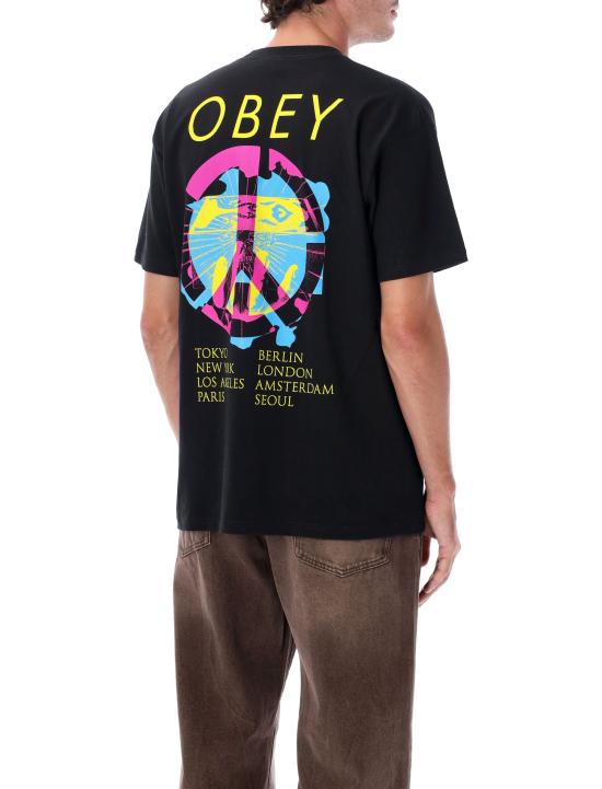 26FW 오베이 반팔 티셔츠 165264429 BLACK - OBEY