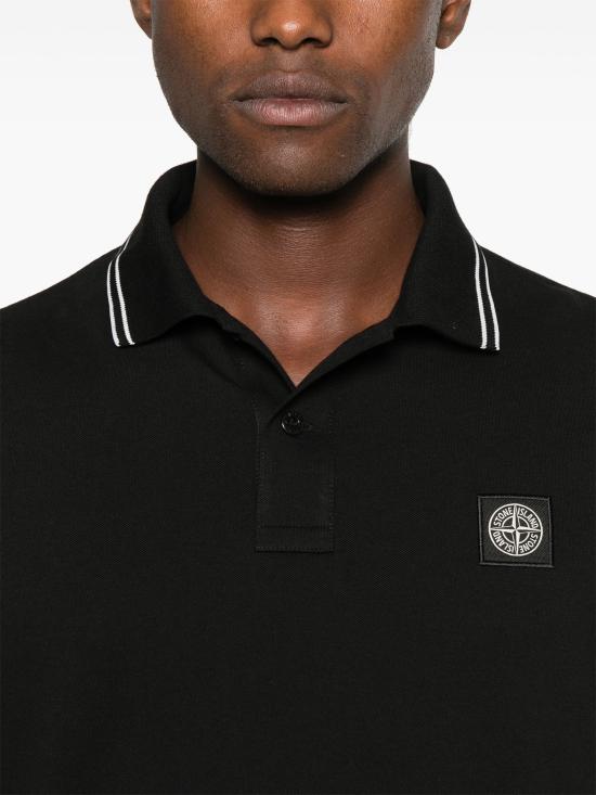 26FW 스톤 아일랜드 폴로 티셔츠 L2S152200012S0018 V0029 BLACK - STONE ISLAND