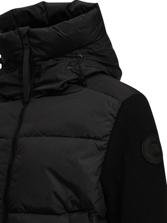 26FW 캐나다구스 자켓 HYBRIDGEGROVEKNITHOODY9204M9061 BLACK - CANADA GOOSE