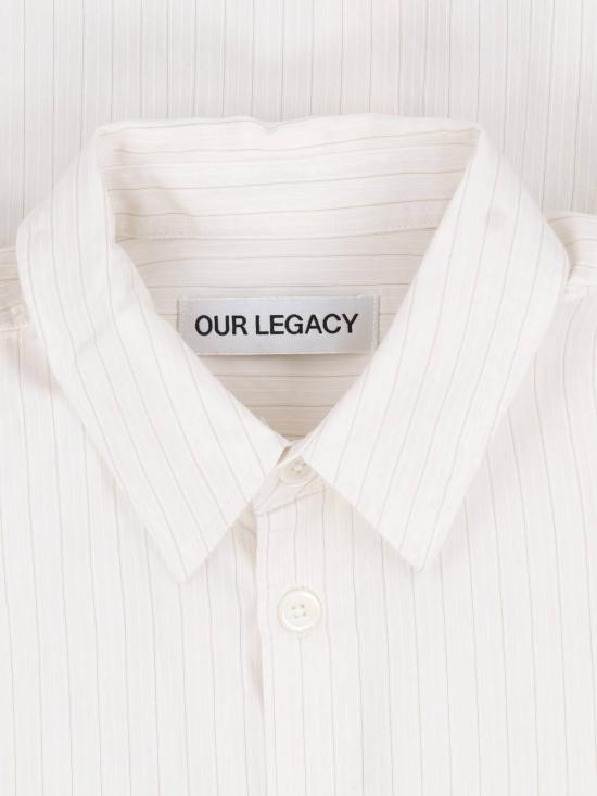 26FW 아워레가시 셔츠 M4262BCS CREAM STRIPE CEREMONY VISCOSE - OUR LEGACY