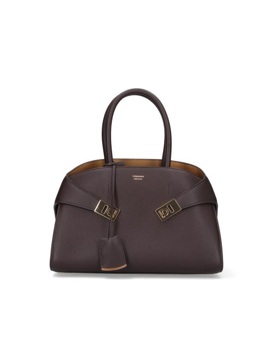 26FW 살바토레 페라가모 토트백 777524 031 BROWN