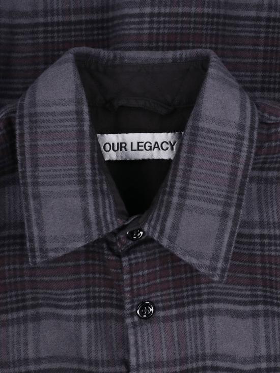 26FW 아워레가시 페이디드 녹턴 체크 플라넬 어보브 셔츠 M4262AFN FADED NOCTURNE CHECK FLANNEL MULTICOLOR - OUR LEGACY