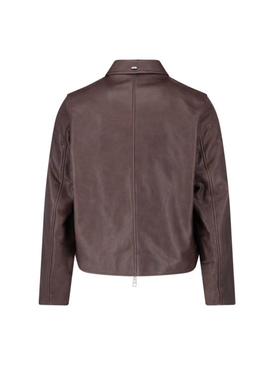 26FW 아워레가시 자켓 M4269MM MATTED BROWN WAXED BOVINE - OUR LEGACY