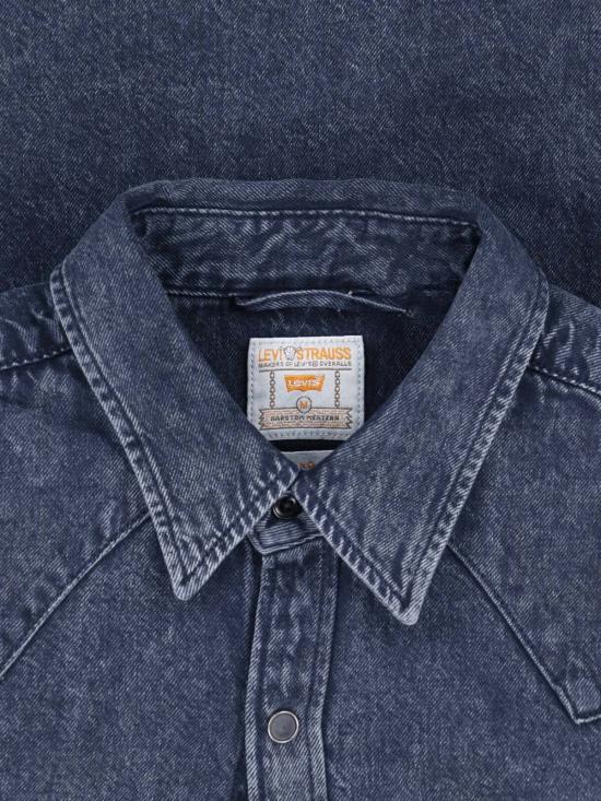 26FW 리바이스 셔츠 85744 0132 MIDNIGHT BLUE BLACK DENIM - LEVI'S
