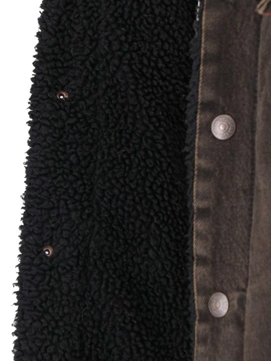 26FW 리바이스 자켓 A5784 0048 CALI CHOCOLATE OD SHERPA BROWN - LEVI'S