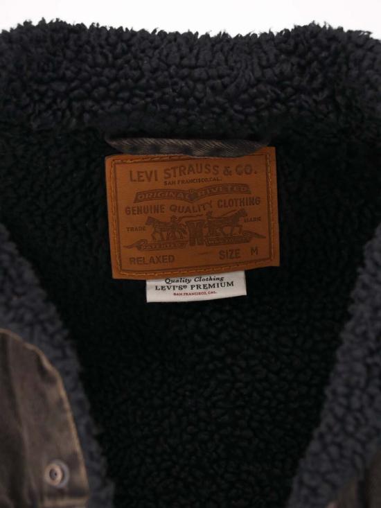 26FW 리바이스 자켓 A5784 0048 CALI CHOCOLATE OD SHERPA BROWN - LEVI'S