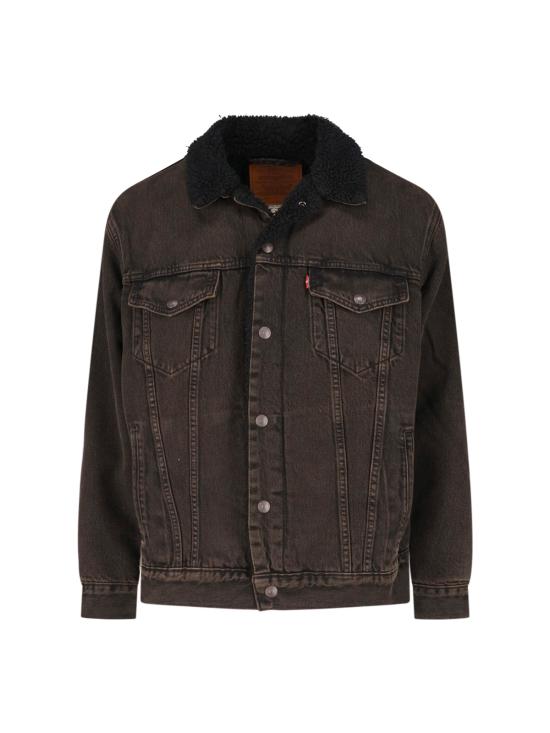 26FW 리바이스 자켓 A5784 0048 CALI CHOCOLATE OD SHERPA BROWN