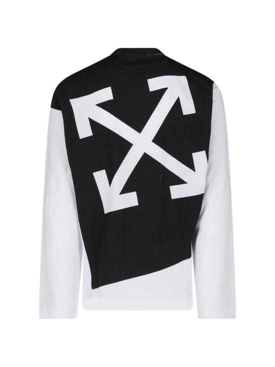26FW 오프화이트 긴팔 티셔츠 44MAB09CF26J001100 WHITE - OFF WHITE