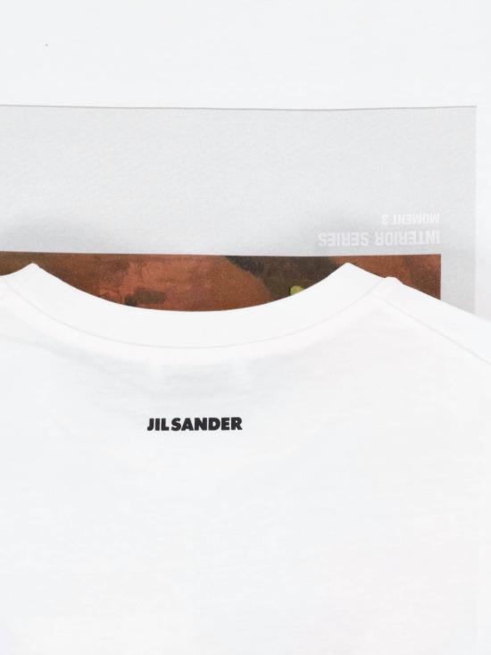 26FW 질샌더 반팔 티셔츠 J21GC0213 J20411 994 WHITE - JIL SANDER