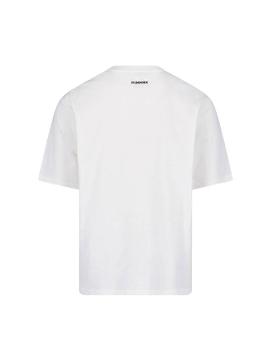 26FW 질샌더 반팔 티셔츠 J21GC0213 J20411 994 WHITE - JIL SANDER