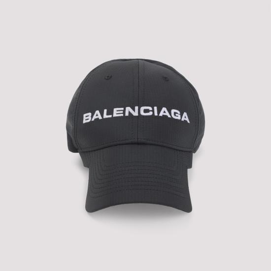 26FW 발렌시아가 볼캡 8343994F2B7 1077 BLACK DOM - BALENCIAGA