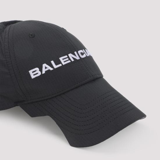 26FW 발렌시아가 볼캡 8343994F2B7 1077 BLACK DOM - BALENCIAGA
