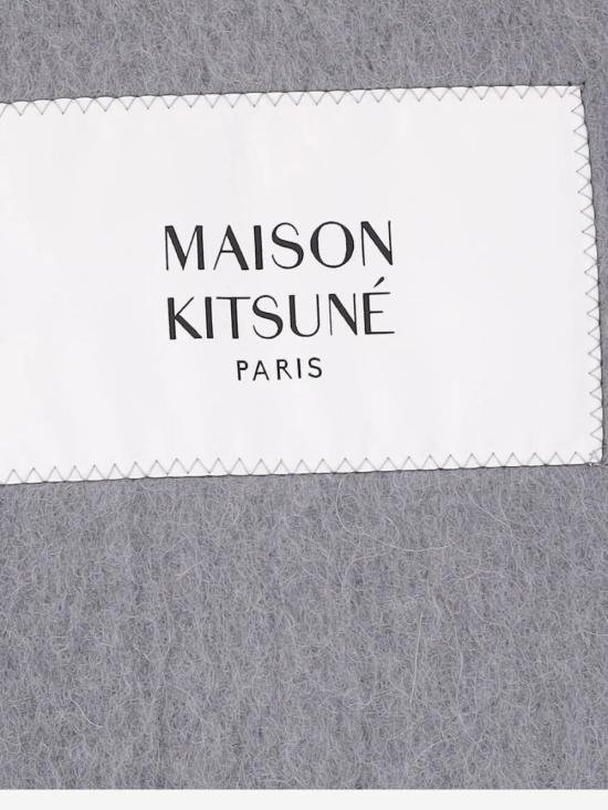 26FW 메종키츠네 머플러/스카프 MRUAT09WA0022 0650 CLOUD GREY ASPHALTE - MAISON KITSUNE
