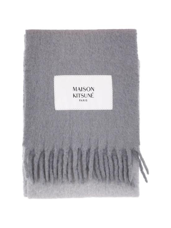 26FW 메종키츠네 머플러/스카프 MRUAT09WA0022 0650 CLOUD GREY ASPHALTE
