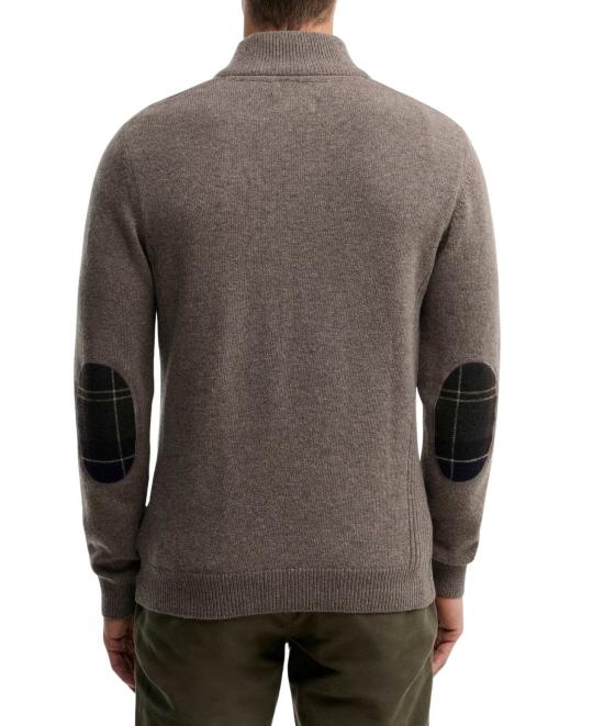 26FW 바버 스웨터 MKN0837 MKN OL76 MILITARY MARL - BARBOUR