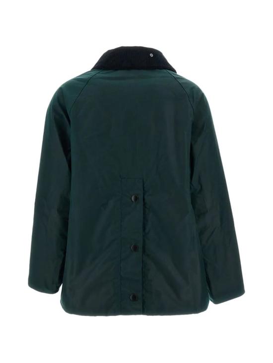 26FW 바버 트렌치 코트 LWX1600 LWX GN75 BOTT GRN HERALDRY PRINT - BARBOUR