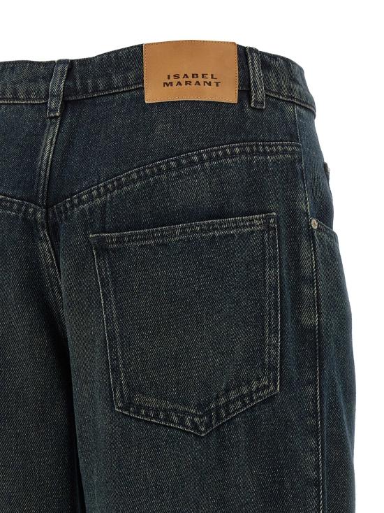 이자벨마랑 데님 팬츠 LDPA0554FBD1H03I30YB CHARCOAL - ISABEL MARANT
