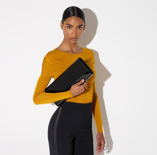 26FW 엘리자베타프랜치 토트백 BS29A67E2 110 NERO - ELISABETTA FRANCHI