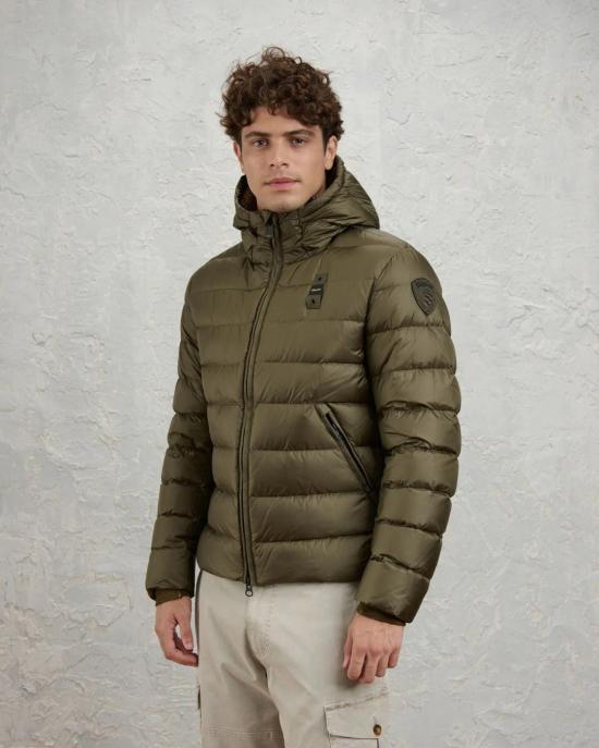 26FW 블라우어 자켓 26WBLUC03044 006047659FL DARK OLIVE - BLAUER