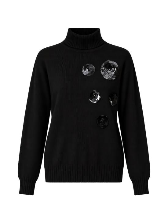 26FW 액티튜드 트윈세트 스웨터 262AT3100 S2228300006 NERO - ACTITUDE TWINSET