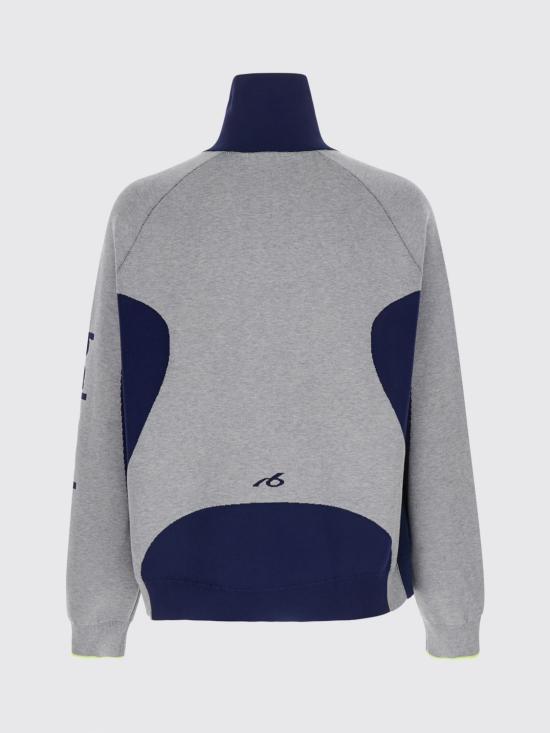 26FW 발렌시아가 바디스 니트 집업 카디건 A000GVT3459 1223 Grey - BALENCIAGA