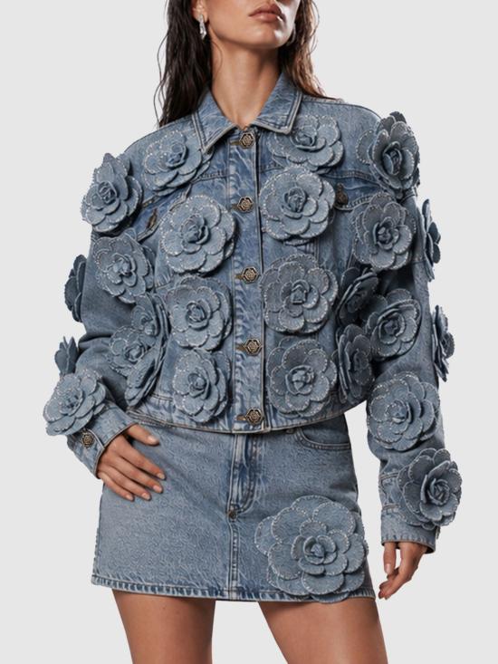 26FW 필립 플레인 자켓 FAFCWDB0676PDE004N 07LG Denim