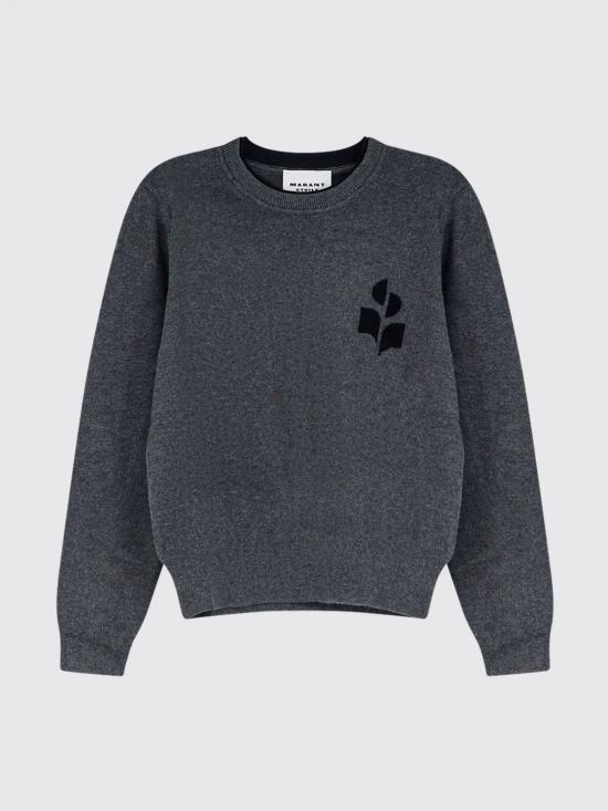 26FW 이자벨마랑에뚜왈 스웨터 PU0858FAD1L16E ANBK Charcoal - ISABEL MARANT ETOILE