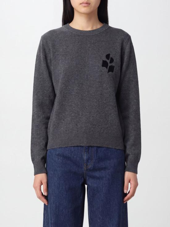 26FW 이자벨마랑에뚜왈 스웨터 PU0858FAD1L16E ANBK Charcoal