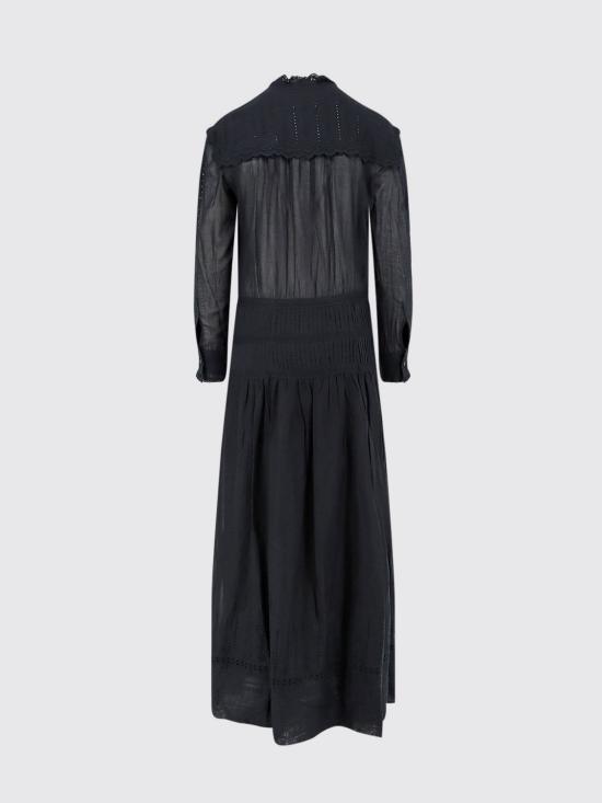 26FW 이자벨마랑에뚜왈 롱 원피스 RO1129FAD3J10E 01BK Black - ISABEL MARANT ETOILE