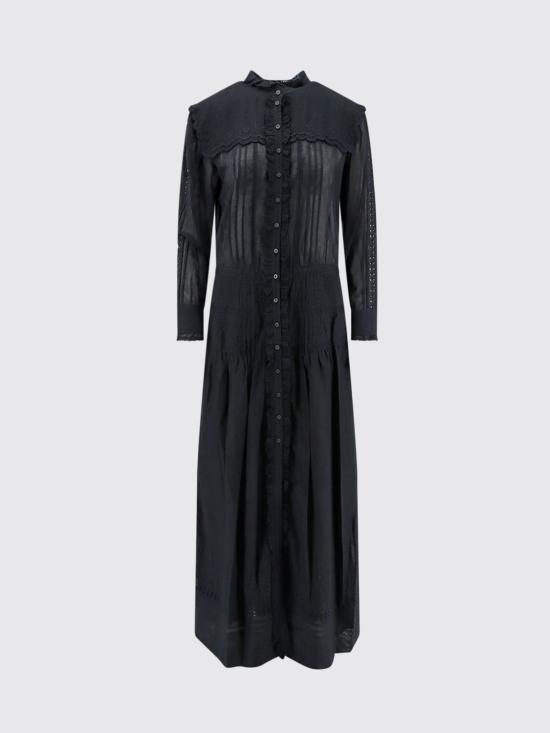 26FW 이자벨마랑에뚜왈 롱 원피스 RO1129FAD3J10E 01BK Black - ISABEL MARANT ETOILE
