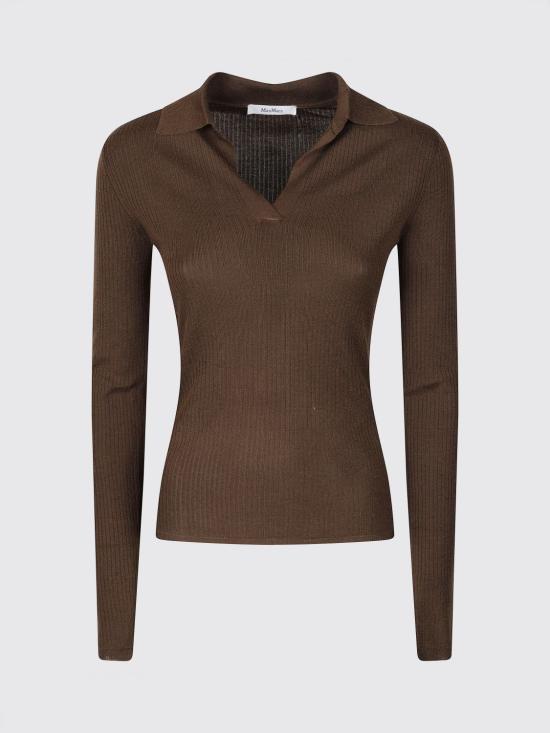 26FW 막스마라 폴로 티셔츠 2621366101600 007 Kaki - MAX MARA
