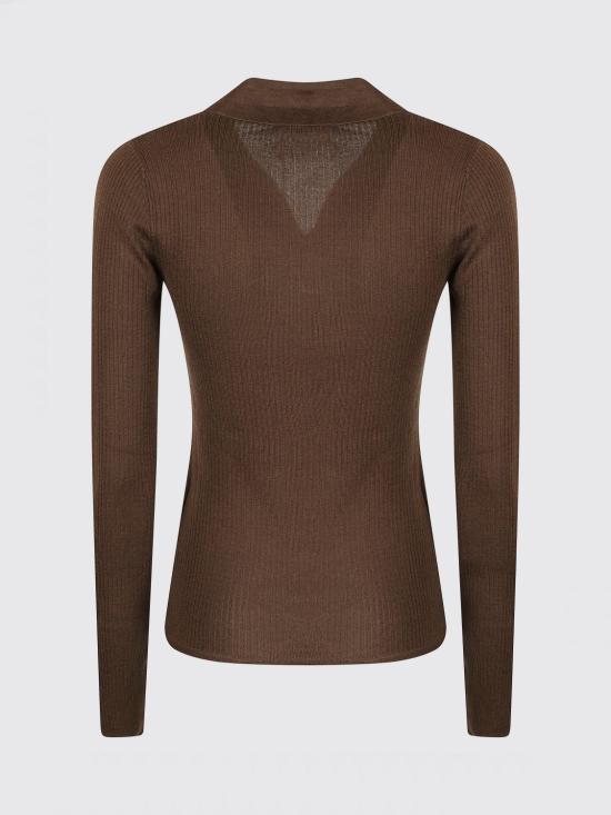 26FW 막스마라 폴로 티셔츠 2621366101600 007 Kaki - MAX MARA