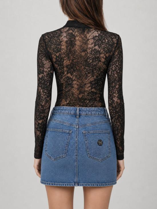 26FW 필립 플레인 스커트 FAFCWDV0257PDE004N 07LG Denim - PHILIPP PLEIN