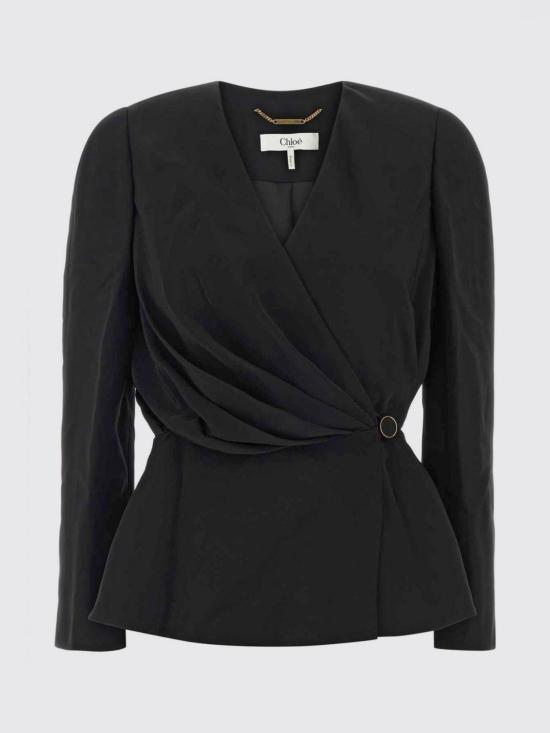 26FW 끌로에 탑 CH26AHT70036 001 Black - CHLOE