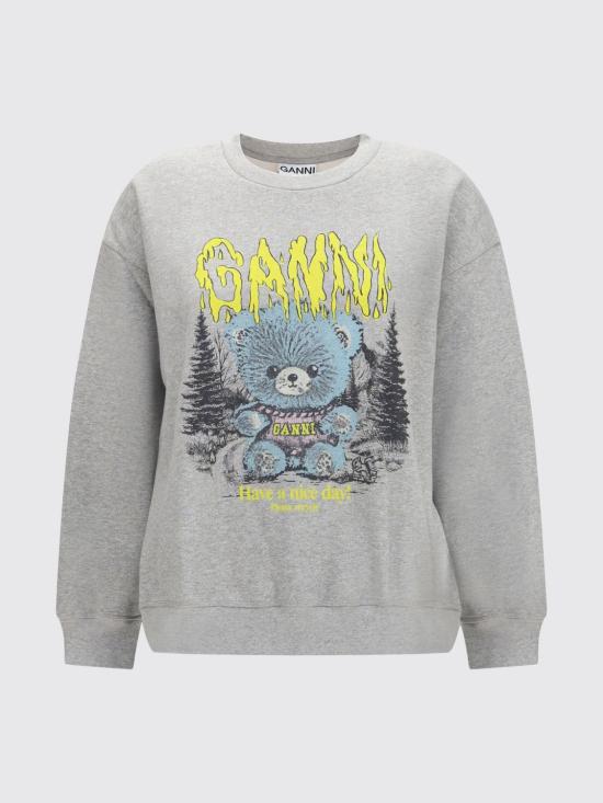 26FW 가니 스웨터 A1060092 920 Grey - GANNI