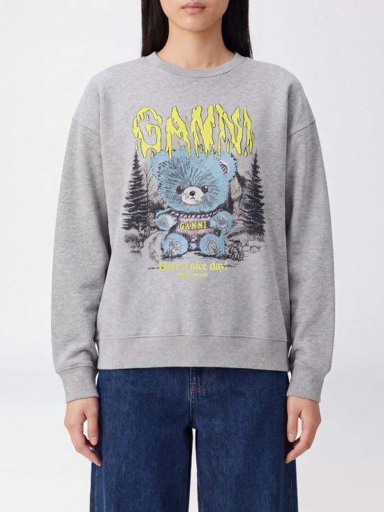 26FW 가니 스웨터 A1060092 920 Grey