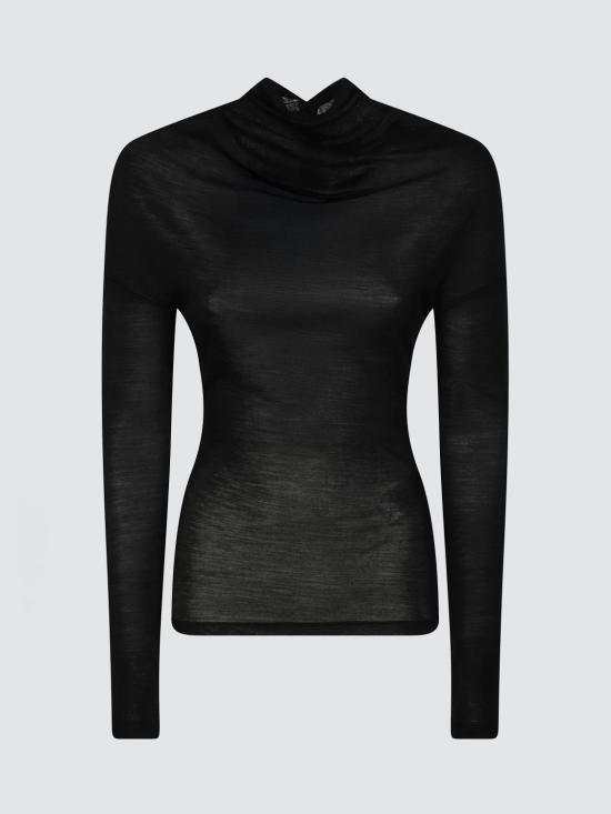 26FW 빅토리아 베컴 스웨터 1426JTP007656A 1 Black - VICTORIA BECKHAM