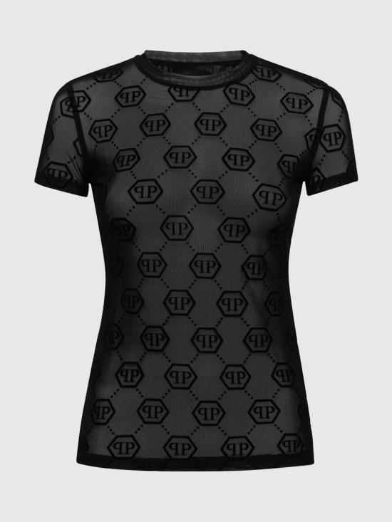 26FW 필립 플레인 반팔 티셔츠 PAECWTK3610PTE003N 02 Black - PHILIPP PLEIN