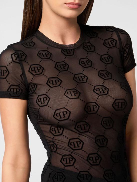 26FW 필립 플레인 반팔 티셔츠 PAECWTK3610PTE003N 02 Black - PHILIPP PLEIN