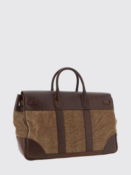 26FW 브루넬로 쿠치넬리 더플백 MBROBU071 CYA14 Brown - BRUNELLO CUCINELLI
