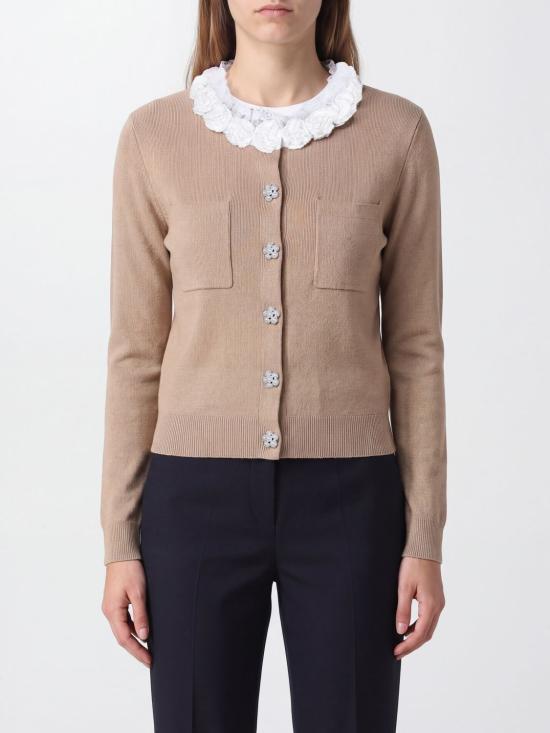 26FW 셀프 포트레이트 스웨터 AW26094CABR Brown