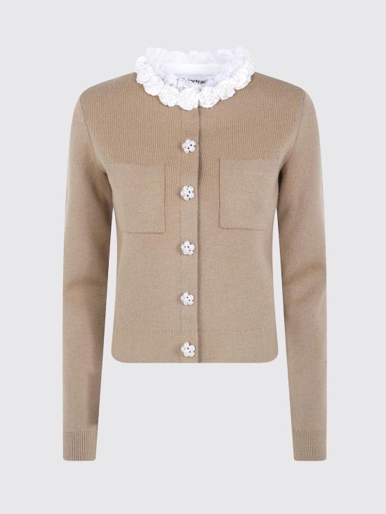 26FW 셀프 포트레이트 스웨터 AW26094CABR Brown - SELF PORTRAIT