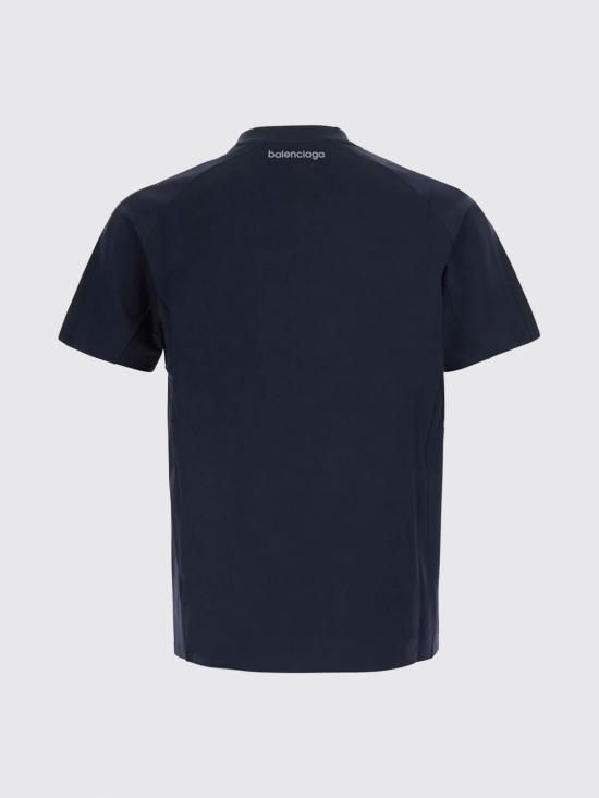 26FW 발렌시아가 테크웨어 쇼트 슬리브 티셔츠 A000NPTUVN7 8502 Black - BALENCIAGA