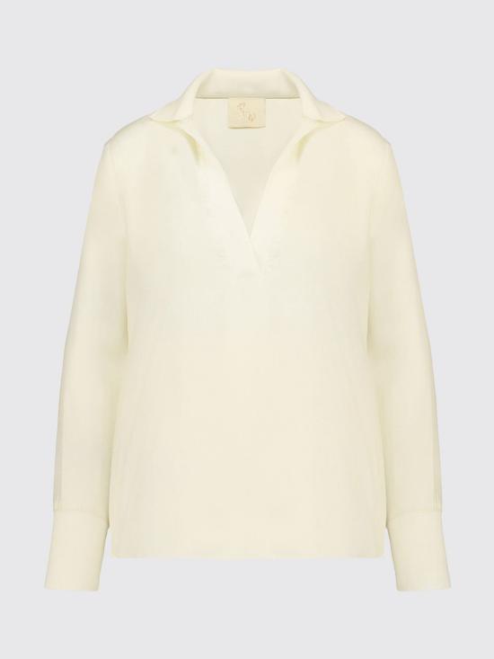 26FW 파울라 탑 DIANE BW CREAM Yellow Cream - PAULA