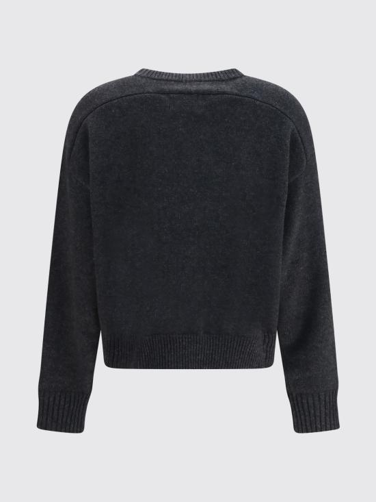 26FW 루루 드 세종 스웨터 BREHA CHARCOALME Black - LOULOU DE SAISON