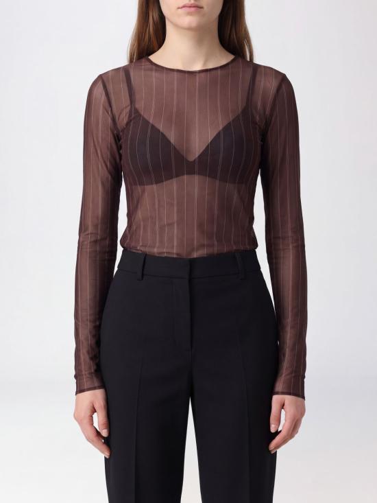 26FW 파트리지아페페 탑 8M0193J0068 B906 Brown